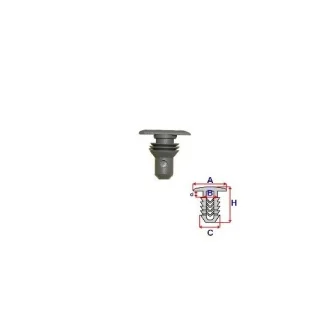 Клипсы, зажимы и крепеж ROMIX ROMC60110