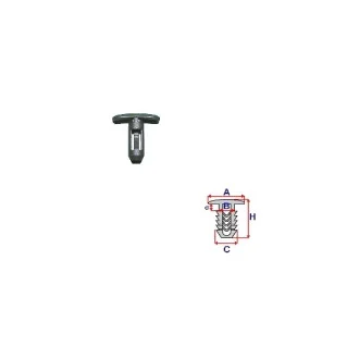 Клипсы, зажимы и крепеж ROMIX ROMC60311