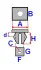 Кліпси, затискачі і кріплення ROMIX ROMC60370 (фото 1)