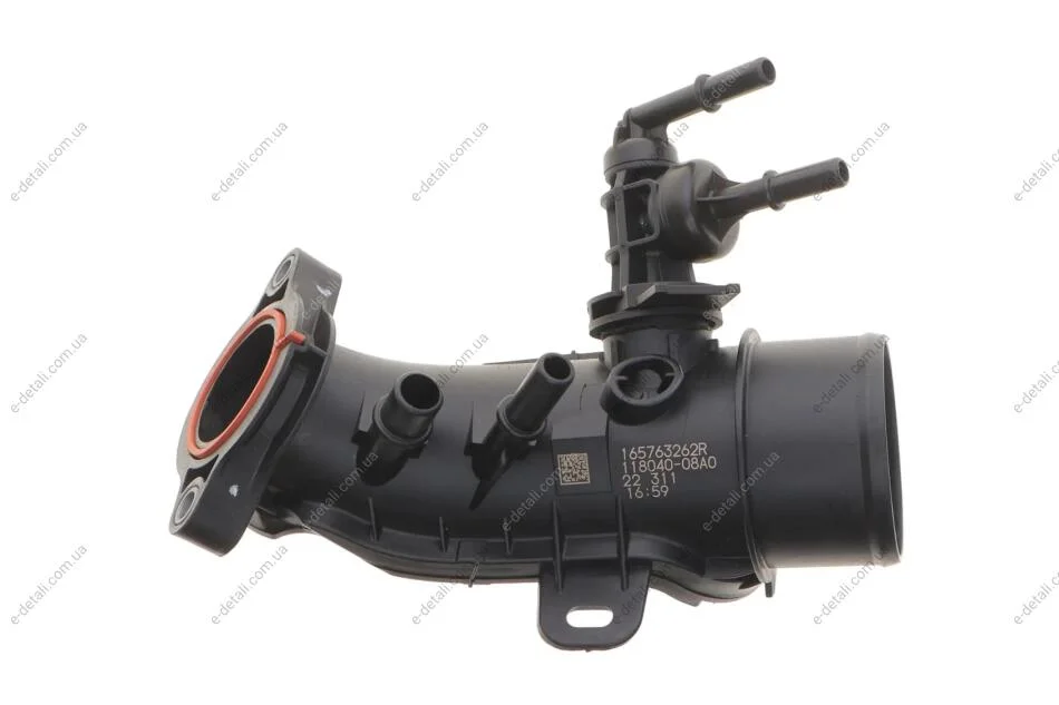 Патрубок интеркулера Renault Clio V 1.0 TCe 19- (внутри ОЕ) ROTWEISS 011963262E (фото 1)