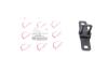 Скоба замка двери (задней) Fiat Doblo/Opel Combo 10- ROTWEISS 51868084 (фото 1)
