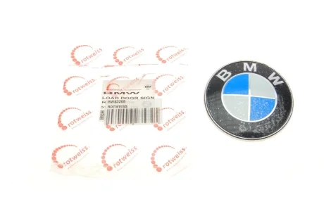 Эмблема капота BMW 5 (E39) 95-03 ROTWEISS RWS3208