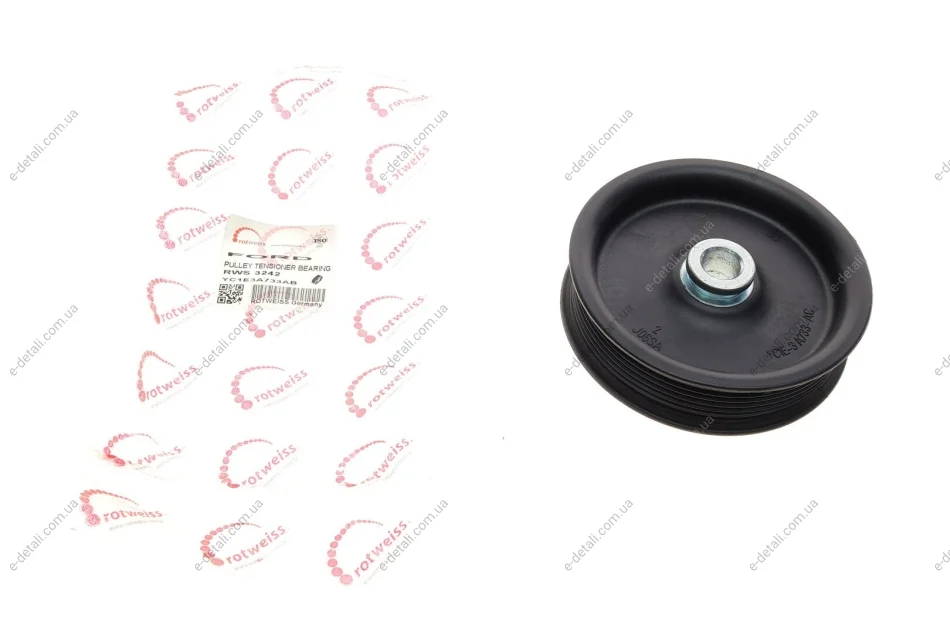 Шкив насоса ГУР Ford Transit 2.4 TDCi 00-13 ROTWEISS RWS3242 (фото 1)