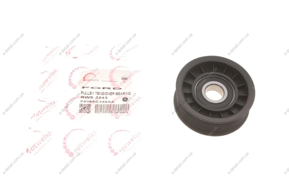 Ролик генератора Ford Transit Connect 1.8 16V 02-13 (паразитный) ROTWEISS RWS3243 (фото 1)