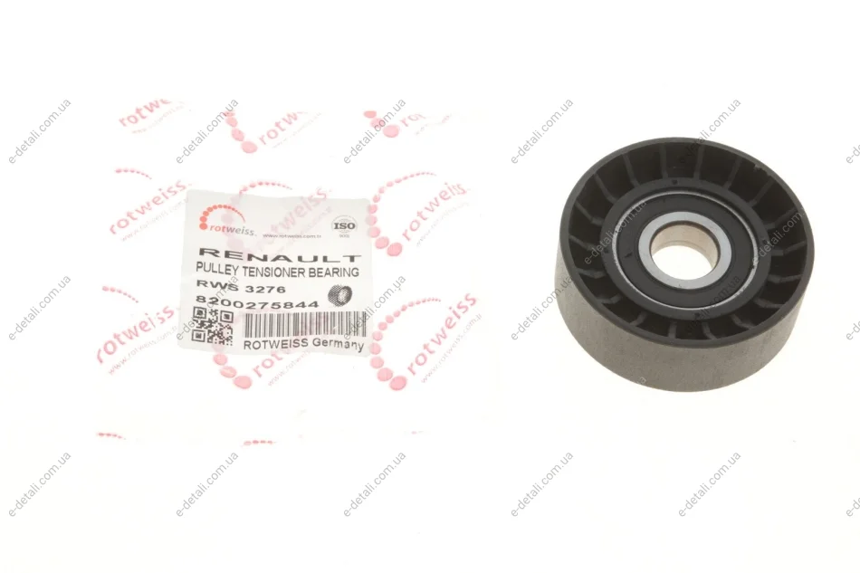 Ролик генератора Renault Kangoo 1.5DCI 01- (натяжной) (65x26) ROTWEISS RWS3276 (фото 1)