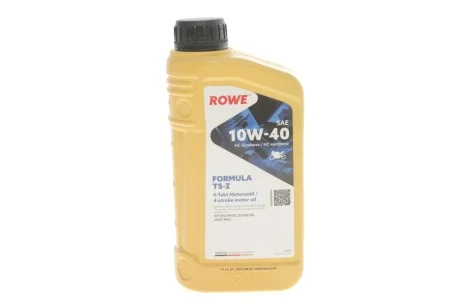 Масло 10W40 HIGHTEC FORMULA TS-Z (1L) (JASO MA2/API SN/SM/SL/SJ/SH/SG) ROWE 20049-0010-99