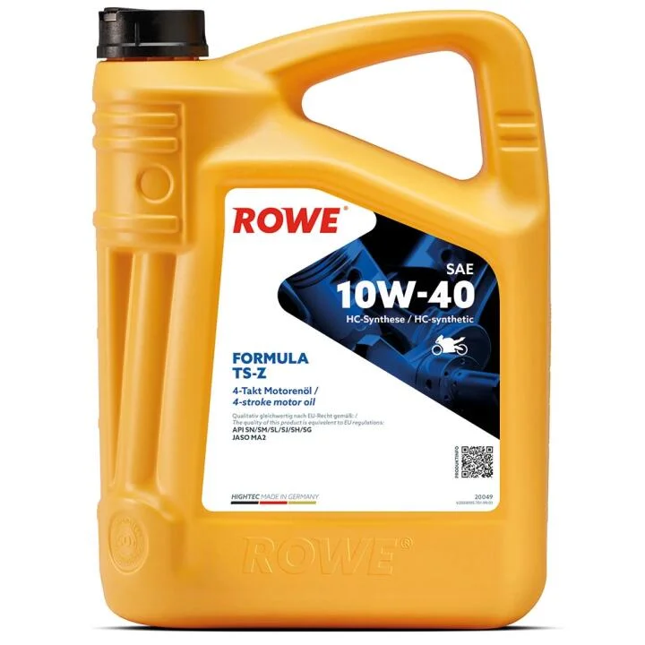 Олива моторна HIGHTEC FORMULA SAE 10W-40 TS-Z (4L) ROWE 20049-0040-99 (фото 1)