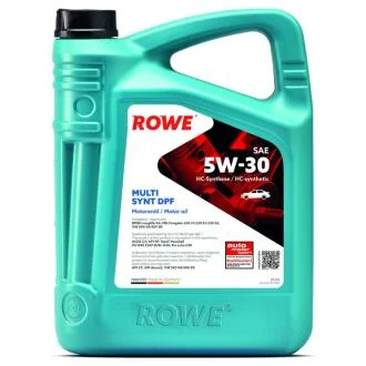 Масло 0W20 HIGHTEC SYNT RS D1 (5L) (API SP RC/SN PLUS RC)(GM dexos1 Gen 3/Ford WSS-M2C962-A1) ROWE 20051-0050-99