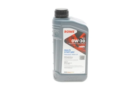 Масло 0W30 HIGHTEC MULTI SYNT DPF (1L) (MB 229.52/VW 504 00/507 00/BMW LL-04) (ACEA C3) ROWE 20112-0010-99