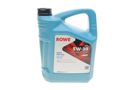 Масло 5W30 HIGHTEC SYNT RSP 290 (5L) (PSA B71 2290) (ACEA C2) ROWE 20114-0050-99