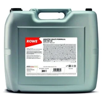 Олива моторна HIGHTEC MULTI FORMULA SAE 5W-40 (20L) ROWE 20138-0200-99