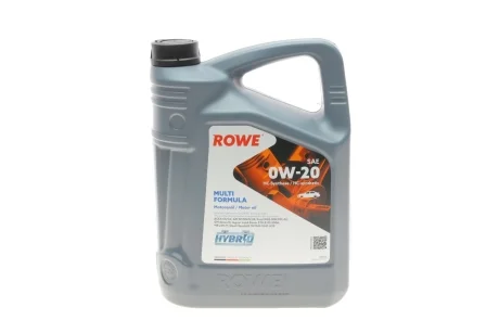 Масло 0W20 HIGHTEC MULTI FORMULA (5L) (MB 229.71/GM dexos D) (ACEA C5/C6) (API SP/SN PLUS) ROWE 20202-0050-99