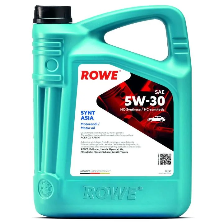 Олива моторна HIGHTEC SYNT ASIA SAE 5W-30 (4L) ROWE 20245-0040-99 (фото 1)