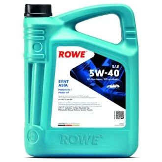 Олива моторна HIGHTEC SYNT ASIA SAE 5W-40 (4L) ROWE 20246-0040-99