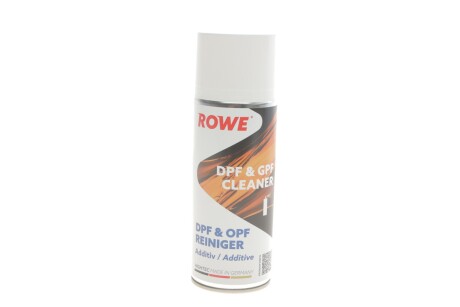 Средство для очистки сажевых фильтров HIGHTEC DPF & GPF CLEANER (400ml) ROWE 22015-0004-99