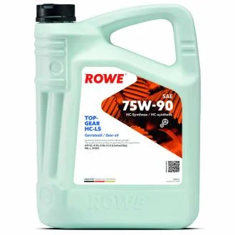 Олива трансмісійна HIGHTEC TOPGEAR SAE 75W-90 HC-LS (5 L) ROWE 25004-0050-99