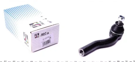 Наконечник тяги рулевой (R) Fiat Doblo 01-/Palio/Albea 96-/Strada 99- RTS 91-00150-1