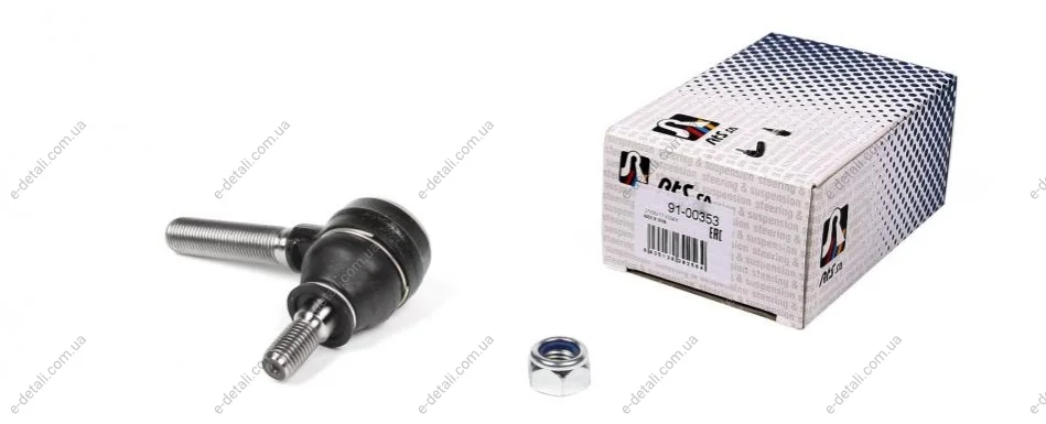 Наконечник тяги рулевой (R) Opel Omega A/B 86-03/Senator B 87-93 (внутр.) RTS 91-00353 (фото 1)