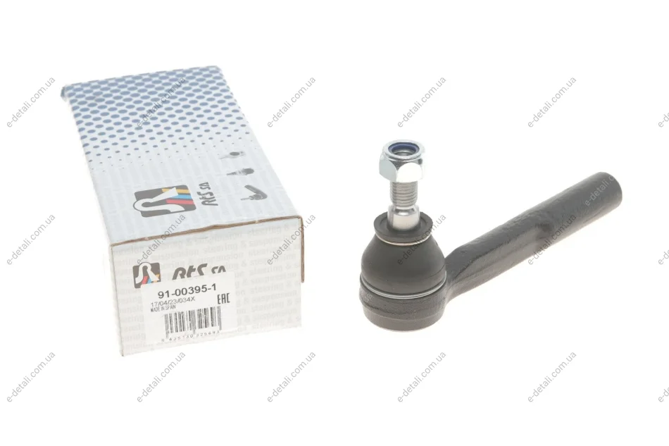 Наконечник тяги рульової (R) Opel Astra H 04-14/Zafira B 05-15 RTS 91-00395-1 (фото 1)