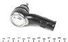 Наконечник тяги рулевой (R) Ford Focus 98-05 RTS 91-00689-1 (фото 4)