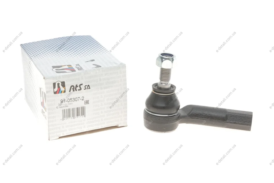 Наконечник тяги рульової (L) Skoda Fabia II 06-14/Rapid 12-19/VW Polo 09- RTS 91-05307-2 (фото 1)