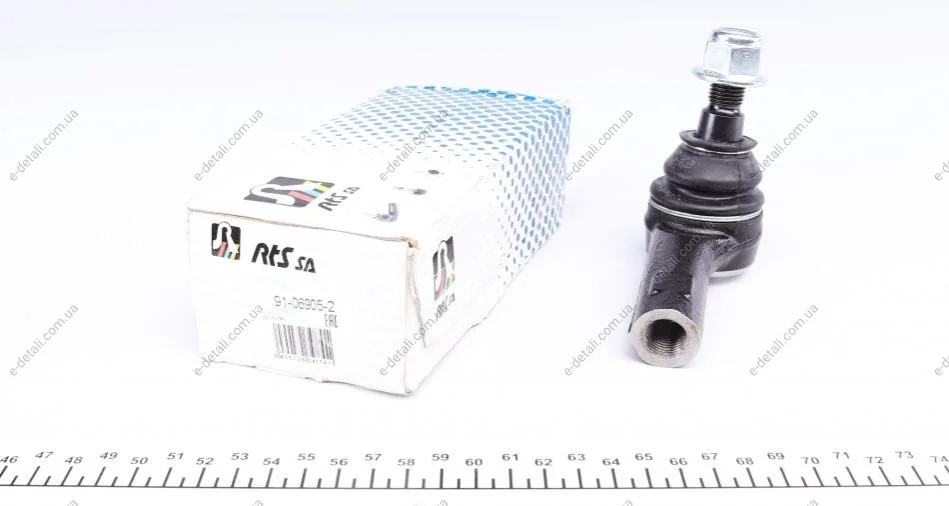 Наконечник тяги рулевой (L) Audi Q7 06-15/Porsche Cayenne 03-/VW Amarok 10-/Touareg 02-18 RTS 91-06905-2 (фото 1)