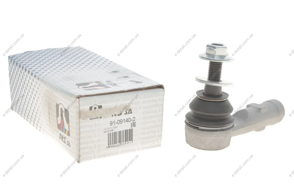Наконечник тяги рулевой (L) Audi A3 15-20/Q3 18- RTS 91-09140-2 (фото 1)
