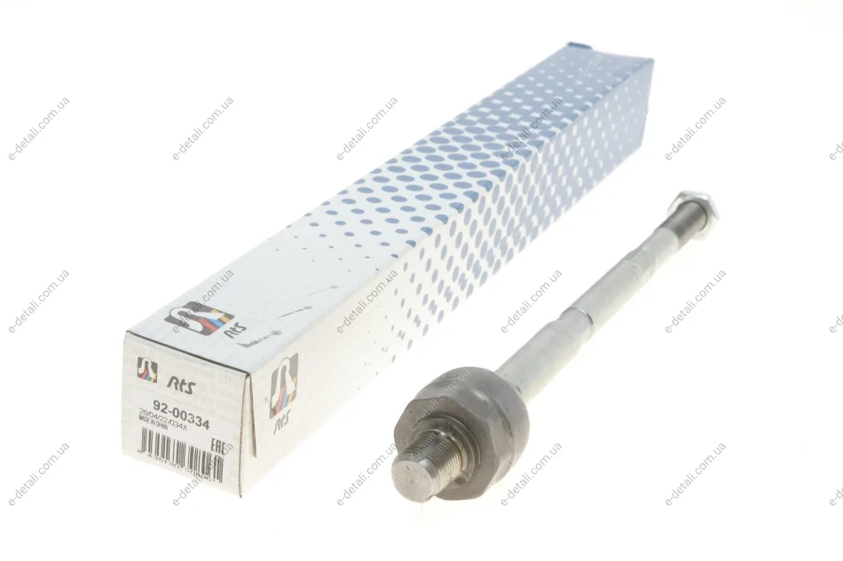 Тяга рулевая Opel Astra G 98-09/Astra H 04-14/Zafira A 99-05 (L=284mm) RTS 92-00334 (фото 1)