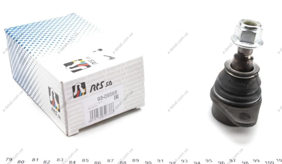 Опора шаровая (передняя/снизу) BMW 3 (E90/E91/E92) 05-13/X1 (E84) 09-15/X5 (E53) 00-06 RTS 93-09568 (фото 1)