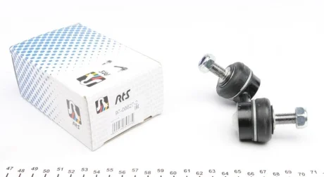 Тяга стабилизатора (переднего) (L) Honda Civic VII 01-05/CR-V II 01-07/FR-V 04- (L=55.5mm) RTS 97-06627-2