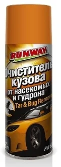 Очисник кузова від комах та гудрона 450 мл (12шт уп) RUNWAY RW6089