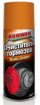 Очисник гальм 400 мл (12шт уп) RUNWAY RW6121 (фото 1)