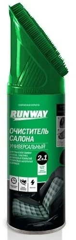 Очищувач салону універсальний "2 в 1" 450мл аерозоль RUNWAY RW6145 (фото 1)