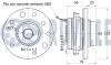OPEL підшипник передній маточини (5отв.) з датчиком ABS Astra H 04-. RUVILLE 221148 (фото 2)