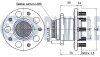 HYUNDAI маточина заднього колеса з ABS Elantra 00-, i30, KIA Ceed 06- RUVILLE 221322 (фото 2)