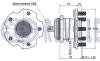 TOYOTA Подщипник ступицы задн. Avensis 21,0-2,2 09-. RUVILLE 221455 (фото 2)