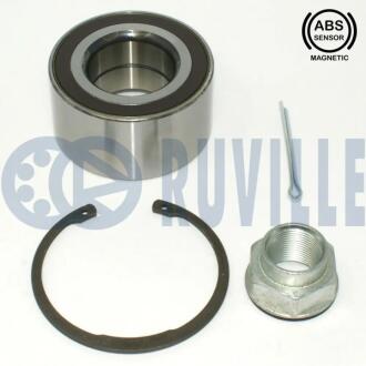 OPEL підшипник маточини (з кільцем ABS) Meriva 10-,Chevrolet Aveo 11- RUVILLE 221625