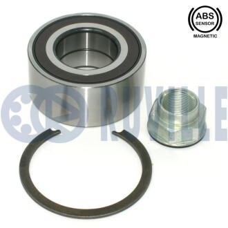 FIAT підшипник передній маточини з датчиком ABS Stilo 01-, Bravo 07-, Doblo 10- RUVILLE 221642