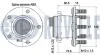 MITSUBISHI комплект задн. маточини колеса c ABS Outlander,Lancer 08- RUVILLE 221686 (фото 2)