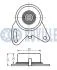 MITSUBISHI ролик натягувача ременя GALANT 2.0 89-92 RUVILLE 540379 (фото 2)