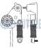 FORD Натяжний пристрій Mondeo,Transit 2,0/2,2 TDCi RUVILLE 541263 (фото 2)