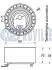 RENAULT Ролик натяжной Laguna,Clio,Megane 1.6 RUVILLE 541758 (фото 2)
