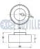 Ролик обвідний приводного ременя RUVILLE 541979 (фото 2)