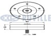 VW Ролик натяжной Audi A4/5/5,T5 1.8/2.0TFSI 07- RUVILLE 542021 (фото 2)