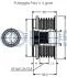 AUDI Шків генератора A4 Allroad B9, A5 Sportback, VW TOUAREG RUVILLE 542387 (фото 2)