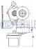 HYUNDAI Ролик приводного ремня Accent,i20,30,40,Matrix,Kia Ceed,Carens,Rio,Soul 1.1/1.7CRDi 05- RUVILLE 542440 (фото 2)