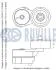 KIA Натяжной ролик Cerato, Rio 1.4-1.6 RUVILLE 542593 (фото 2)