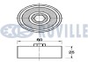 RENAULT Ролик поликлинового ремня Dacia Logan,Duster,Sandero,Dokker,Laguna 1.4/1.6 06- RUVILLE 542614 (фото 2)