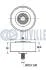 TOYOTA Паразитный ролик Land Cruiser 3,0D 02- RUVILLE 542636 (фото 2)