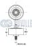 TOYOTA Ролик натяжн. Hiace, Land Cruiser Prado 2.5-3.0 D-4D 01- RUVILLE 542637 (фото 2)